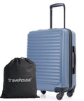Hard Shell Carry On Luggage 20 Inch With Spinner Wheels Airline Approved Hardside Suitcase next to Travelhouse bag