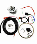 Complete Electric Start Kit For 2 Stroke 25HP And 30HP Outboards Plug And Play Starter Motor Relay Charge Coil
