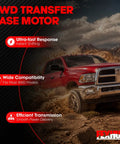 4WD Transfer Case Motor Actuator Replacement For GM Trucks And SUVs Including Chevrolet Silverado Suburban Tahoe GMC