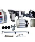 EA 550 Brushless Sewing Machine Servo Motor With Needle Positioner 550 Watts Heavy Duty Industrial Power Unit Components Display