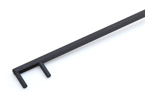 Close-up of the 27-inch serpentine belt grabber tool with durable steel construction for quick install and removal in tight spaces.