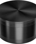 3 Inch Aluminum Spice Grinder Mill 4 Piece Set With Pollen Catcher Black Durable Aluminum With Sharp Teeth For Quick Effortless Grinding