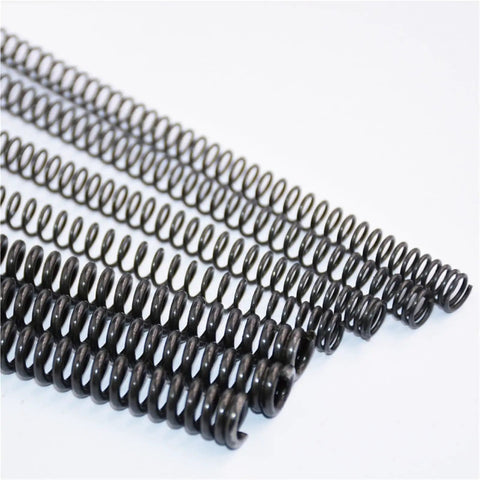 2Pcs Extended Extra Long Pressure Springs Made From Tough 65Mn Spring Steel For Heavy Duty Industrial Use, 305 mm size.