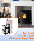 PU-047040 Auger Motor 1 RPM Counter Clockwise Drop In Replacement For Englander 25-PDVC 55-SHP10 Pellet Stove Two Pack