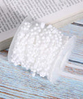 Vertical Bead Cord For Blinds And Curtains, Smooth Beaded Chain For Roller Blind Fittings on spool, ideal for shading solutions, 10m length