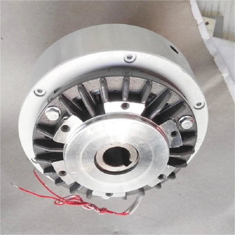 Heavy Duty Magnetic Powder Clutch And Brakes 50N.m Torque 5kg Load FL50K for industrial machinery close-up view