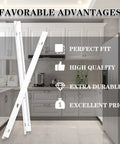 Left And Right Refrigerator Pan Hanger Replacement Budget Friendly Must Have For Frigidaire And Kenmore Refrigerators