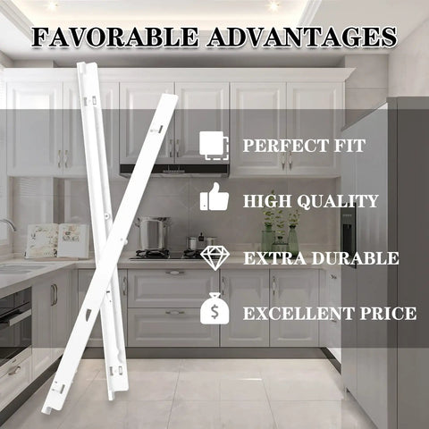 Left And Right Refrigerator Pan Hanger Replacement Budget Friendly Must Have For Frigidaire And Kenmore Refrigerators