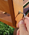 Top Shelf Precision Brass Flat Head Socket Cap Screws M2 X 4mm Inner Hex Drive Fasteners being installed using an allen wrench.