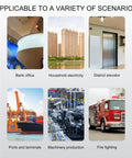 Automatic Transfer Switch 2 Pole AC 110V 100A Power Transfer Switch For Generator Changeover DIN Rail Mounted Electrical Selector No Fuss Self Throwing And Self Returning Design For Reliable Backup Power used in bank offices and elevators