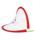 Portable Pop Up Soccer Goals For Backyard Set Of Two 4 Foot Nets With Agility Training Cones And Carrying Case Easy Setup