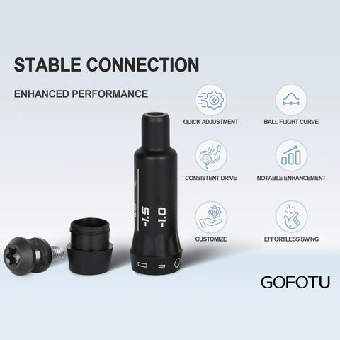 Right Hand Golf Adapter Sleeve 0.335 Inch Fits Ping G430 10Max G430 G425 G410 G410 Max SFT Driver And Fairway Woods, Adjustable Degrees