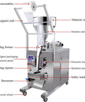 Heavy Duty Automatic Liquid Filling Machine Spot On Precision Pump No Drip Nozzle Stainless Steel Food Grade Barrel for sauces and oils.