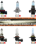 Upgrade Your Audi HID Headlights With Dope D3S Xenon Bulbs 6000K Cool White Bi-Xenon Projector Lights warning for halogen bulb incompatibility