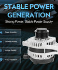 Beefed Up 130 Amp High Output Alternator Replacement For Odyssey V6 3 5L 2014 2015 2016 2017 Drop In Fit product image