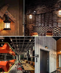 Dimmable T45 LED Edison Bulbs 2700K Warm White, antique-style lighting in various modern and rustic interior settings.
