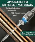 Ridiculously Tough Heavy Duty Joist Hanger Screws For Wood Framing Structural Fasteners Built Like A Tank mid shank shown with different materials.