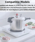 Sealing Ring For 21 Qt Pressure Canner And CA16 CA16H Fits 21AV 21B 21S 7 Series Models Replacement Gasket on stove