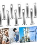 20 Piece Stainless Steel Flat Head Clevis Pin Kit For DIY Locating Fasteners Rust Resistant Built Tough Fixing Tools display