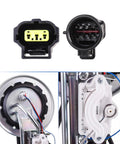 Ford Crown Victoria 4.6L V8 Fuel Pump Replacement For 1998 Through 2000 Direct Fit Drop In For Lincoln Town Car And Mercury Grand Marquis OE Style E2272S P74868S XW1Z 9H307 AG connectors and components