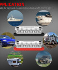 Beefy 300 Amp Bus Bar Terminal Block With Cover For Marine And Automotive Power Distribution, 12V System applications