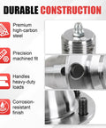 Ez Lube Trailer Spindle 42 With 5 Bolt Flange For 5200 To 7000 Lb Trailer Axles Replaces SP466 Fits Bearing Kits details