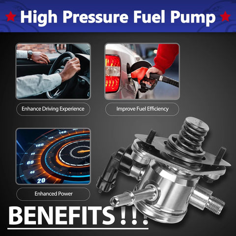High Pressure Fuel Pump EP1028 2 4L For 2010 2017 Chevy Equinox Malibu Impala GMC Terrain Buick LaCrosse Verano Regal Engine 2 4L