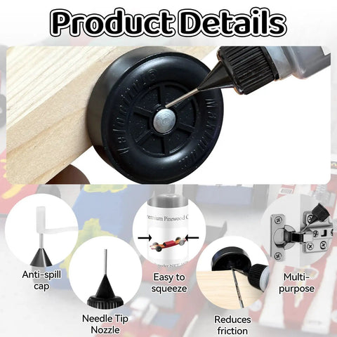 Go-To Pinewood Derby Weights Kit With Lead Free 4 Ounce Car Weights And Half Ounce Graphite Powder Graphite Lubricant for wheels.