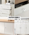 Crystal Glass Dresser Cabinet Knobs 8 Pack Brushed Nickel Octagon Pulls installed on various dressers and cabinets