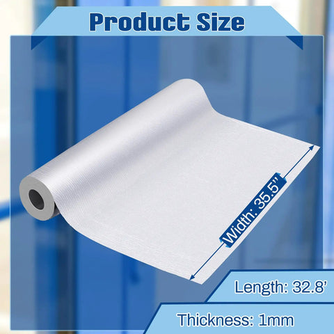 Self Stick Roofing Membrane Roll 35.5 Inch Wide 32.8 Feet Long With Reflective Aluminum Butyl Rubber Waterproof Flashing displayed