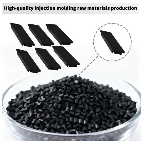 QO Circuit Breaker Filler Plates 10 Pack For Electrical Panels No Mess Install Dust Proof Shield Against Live Components Keeps Panels Safe And Neat Ideal For Replacement Regulatory Compliance And Debris Prevention In Home Or Workshop Electric Panels. black thermoset plastic breaker filler plate granules