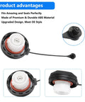 Buick Gas Cap Replacement 95995094 Direct Replacement For Factory Part 95995094 fuel cap with easy click lock in various views