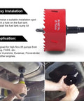 Beefy High Flow Aluminum Fuel Tank Sump Kit installation, drill creating hole in fuel tank for Cummins Duramax Powerstroke engines