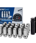 Front Wheel Bearing Hubs And Brake Rotors Kit For Chevy Malibu Impala Equinox GMC Terrain 24 Chrome Lug Nuts And 2 Socket Keys
