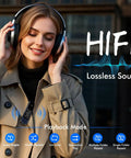 64GB USB MP3 Player With Bluetooth 5 3 Clip Jam For Running Sports Portable Music Player on woman's coat