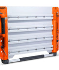 LiftPro 24 Inch Wall Mount System for man lifts and scissor lifts, pro grade heavy duty modular tool organizer with four interior rails