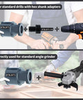 BTBLBITS dry diamond core tile drill bit, 1-1/2 in, with hex shank adapter; for drills and angle grinders
