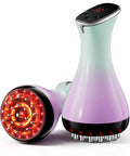4 In 1 Lymphatic Drainage Massager With Heat Red Light Vibration And Microcurrent For Cellulite Reduction And Stretch Mark Care