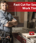 Carpenter using Edge Banding Trimmer With Tungsten Carbide Blades For Burr Free Edges, Hand Planer with tools in workshop setting