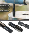 Pro DIY Plumbing Pack Three Eighths By Eighteen NPT Pipe Tap And Thirty-Seven Sixty-Fourths Inch Drill Bit In Carbon Steel In Use