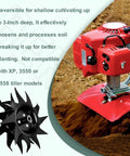 1622 Power Tiller Tines That Fit Most Tiller Cultivators, Help You Till Deep Up To 10 Inches And Wide Up To 9 Inches, Reversible