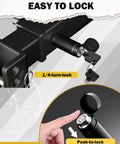 Five Eighth Inch Trailer Hitch Pin Lock Fits Two To Two And A Half Inch Receivers Three And A Half Inch Span Heavy Duty Anti Theft Lock