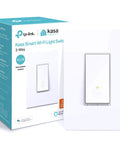 Smart 3 Way Light Switch With Neutral, 2.4GHz WiFi, Works With Alexa And Google Home, UL Certified, No Hub Required, White packaging