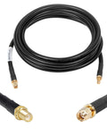 Coiled SMA Male To SMA Female Coax Cable 10 Ft RG58 Extension For SDR Equipment Ham Radio Antennas 3G 4G LTE GPS ADS B
