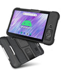 Rugged Android RFID Scanner Tablet Workhorse With Impinj E710 UHF Reader And Zebra SE4710 Barcode Scanner Android 13 front view