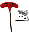 Tools included in G3 Wood Lathe Chuck Kit With 3 Jaw Sets 2 Inch Standard 4 Inch Bowl Jaws And 1 Inch Pin Jaws Insert Version