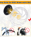 Close-up of disc brake rotor and hub for 26 Inch MTB Wheel Set Aluminum Alloy Double Wall Rims Front And Rear Wheelsets