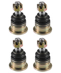 Left Right Ball Joint Kit M12x1.25 for 125cc 200cc 250cc Quad Dirt Bike ATV Go Kart Pack of Four shown in metal construction