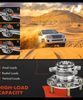 Rear Wheel Bearing and Hub Assembly for Honda Civic 2006 2011 L4 1.8L FWD With Four Wheel ABS 5 Lug Fit showcasing load capacity.