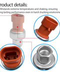 AC Pressure Switch Sensor For P27-1051 High Pressure Transducer Ready To Drop In Truck Air Conditioning Replacement Part With Real Time Pressure Monitoring Weather Resistant And Durable Sensor